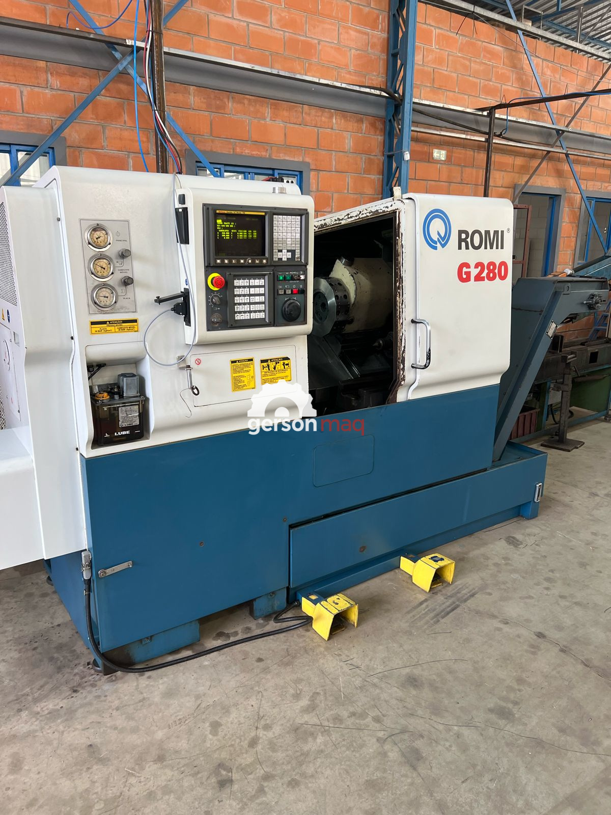 TORNO CNC ROMI G280 ANO 2005